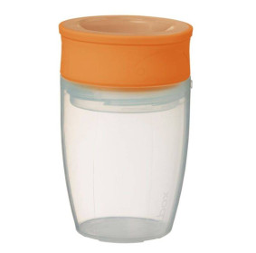 Kubek 360 do nauki picia dla dzieci – kubek treningowy, niekapek, Strawberry Shake B.box