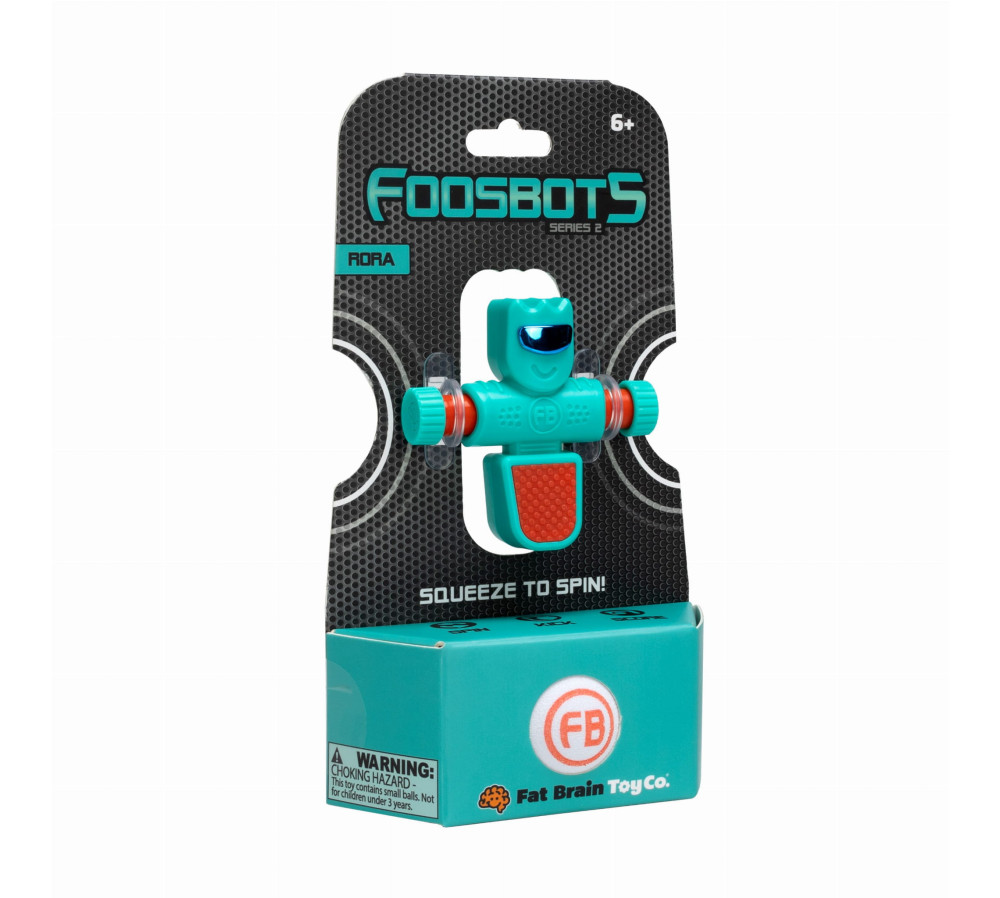 Niebieski Piłkarzyki Foosbots Zestaw dla Jednego Gracza FA479-1n Fat Brain Toys