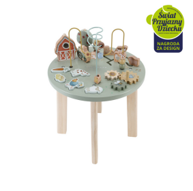 Stolik edukacyjny Little Farm FSC LD7141 Little Dutch