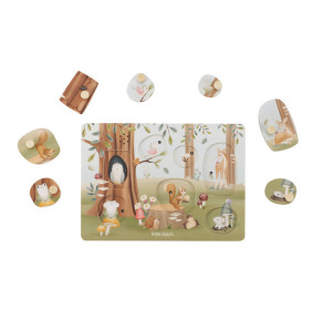 Puzzle dźwiękowe Forest Friends FSC Little Dutch