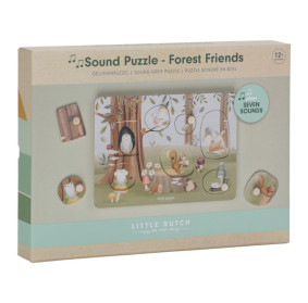 Puzzle dźwiękowe Forest Friends FSC Little Dutch