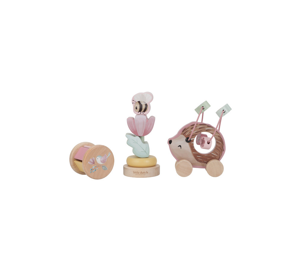 Drewniany zestaw prezentowy Fairy Garden FSC Little Dutch LD7356