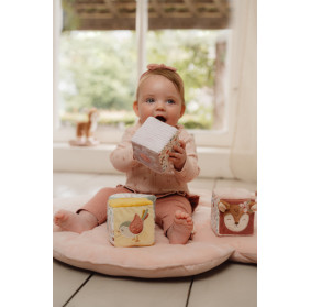 4 Miękkie kostki aktywizujące Fairy Garden Little Dutch LD9016