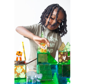 MAGNA-TILES Klocki Magnetyczne Jungle Animals 25 el.