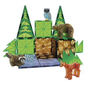 MAGNA-TILES Klocki Magnetyczne Forest Animals 25 el.