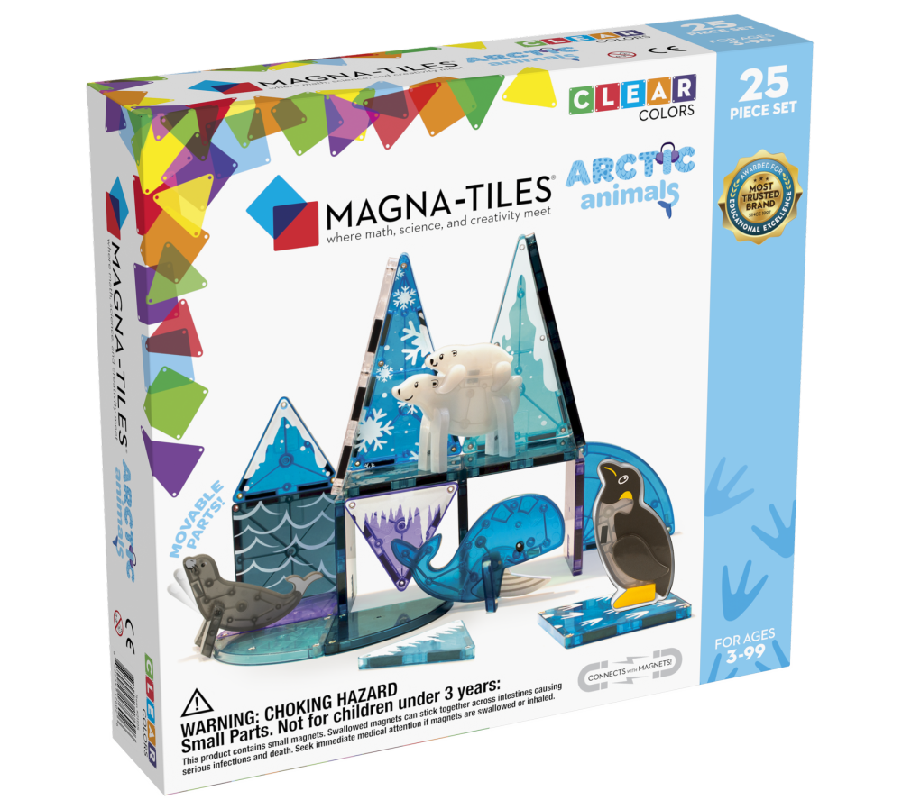 MAGNA-TILES Klocki Magnetyczne Arctic Animals 25 el.