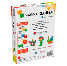 MAGNA-QUBIX Klocki Magnetyczne 29 el.