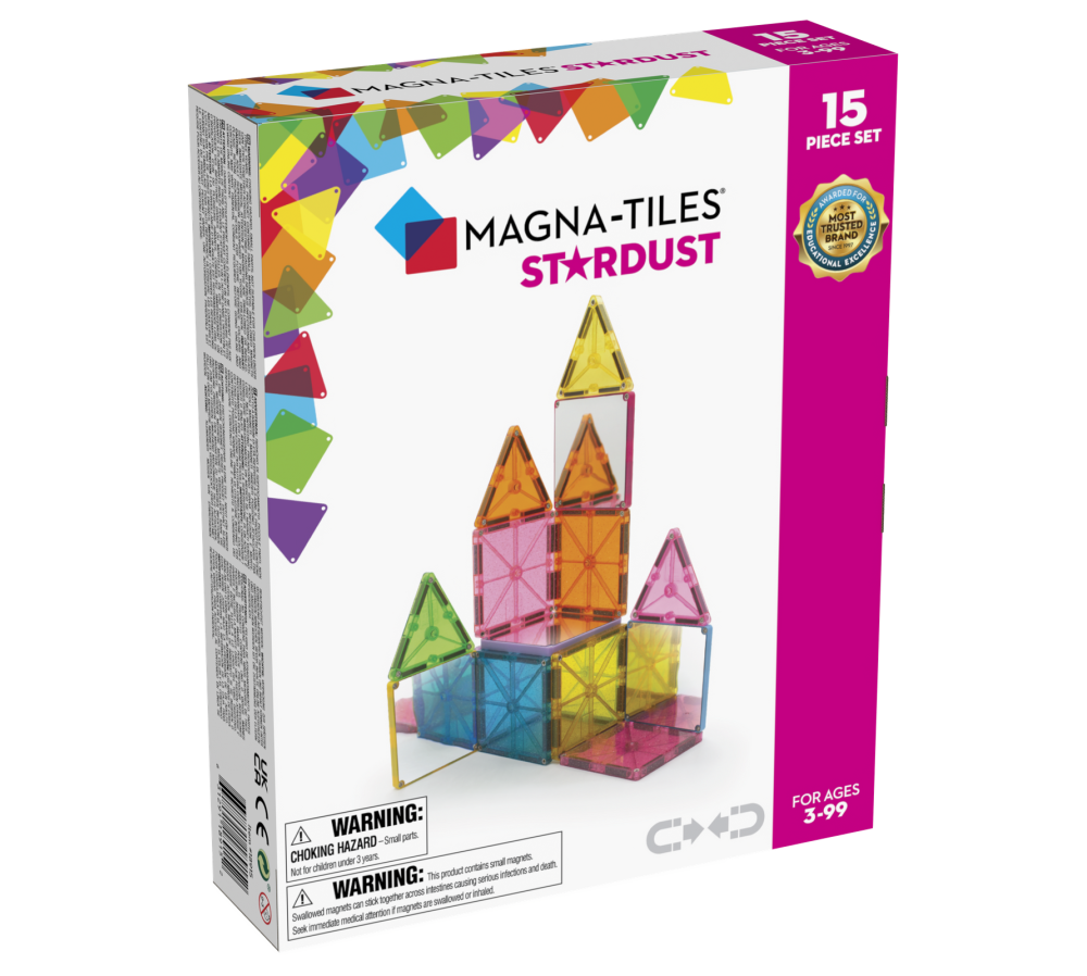 MAGNA-TILES Klocki Magnetyczne Stardust 15 el.