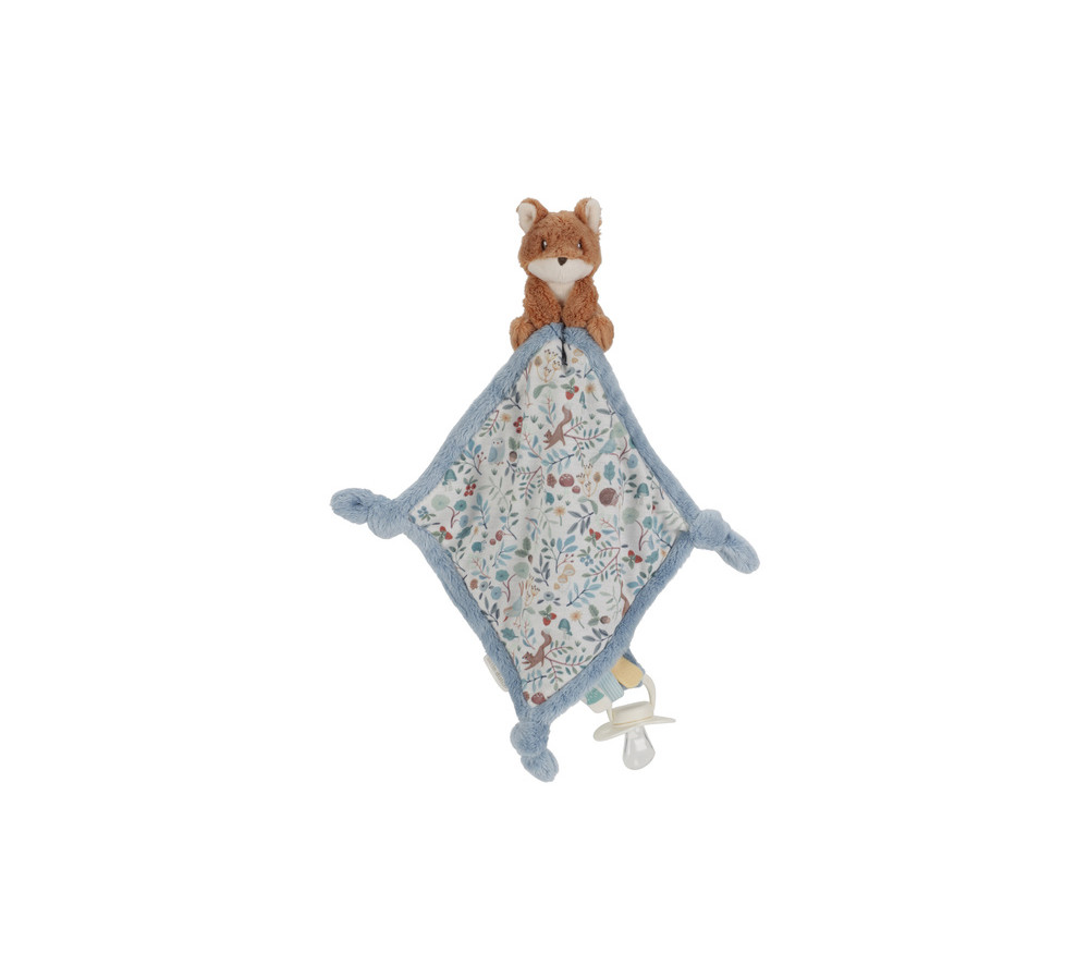 Przytulaczek z zawieszką do smoczka Lisek Forest Friends Little Dutch LD8927