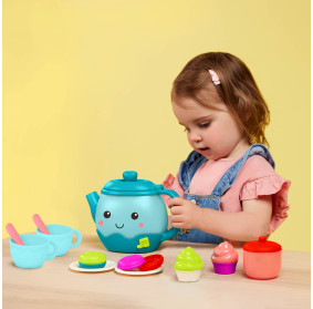 MUZYCZNY serwis do herbaty B.TOYS Musical Tea Party