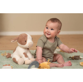 Przytulanka Krówka Little Farm 25 cm LD8835 Little Dutch
