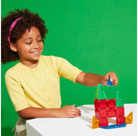 MAGNA-TILES Klocki Magnetyczne Travel microMAGS 26 el