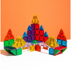 MAGNA-TILES Klocki Magnetyczne microMAGS 70 el.