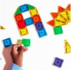 MAGNA-TILES Klocki Magnetyczne microMAGS 70 el.