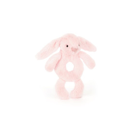 Króliczek Grzechotka Jasno Różowa 18 cm, Jellycat
