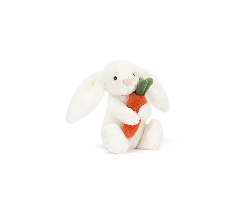 Wesoły króliczek z marchewką 18cm, Jellycat