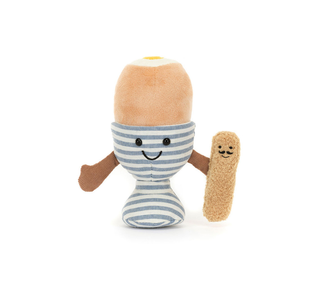 Wesołe jajko na miękko w kieliszku 16cm, Jellycat