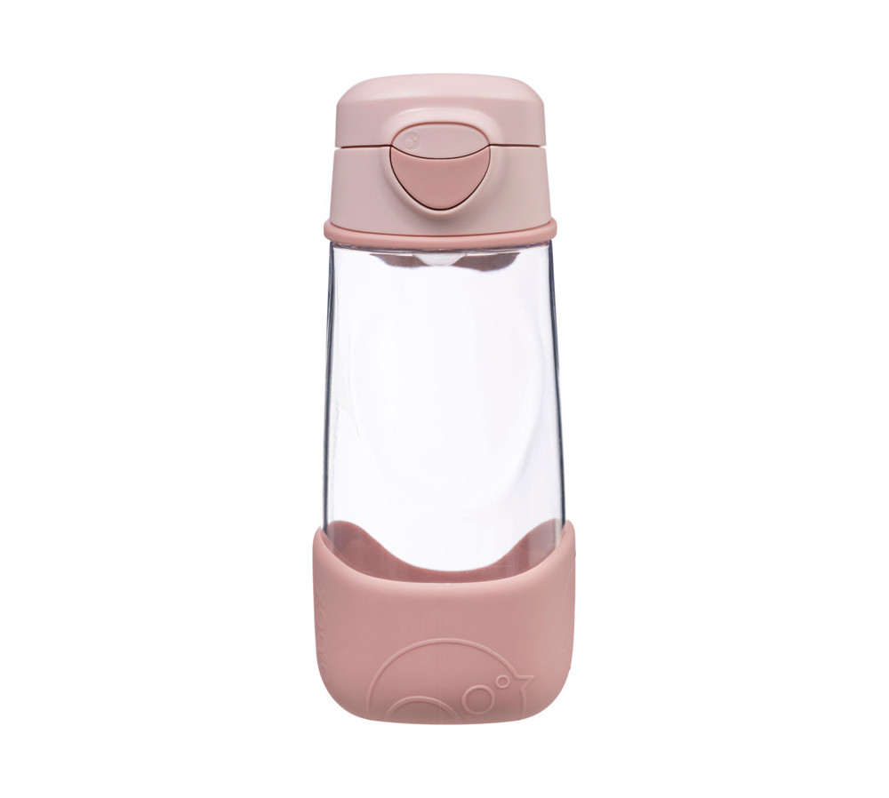 B.box Butelka na wodę - bidon z ustnikiem tritanowy 450 ml Blush Crush