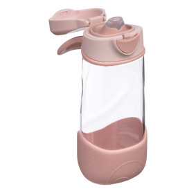 B.box Butelka na wodę - bidon z ustnikiem tritanowy 450 ml Blush Crush