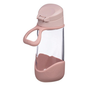 B.box Butelka na wodę - bidon z ustnikiem tritanowy 450 ml Blush Crush