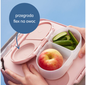 B.box Snackbox pojemnik na jedzenie i przekąski Blush Crush