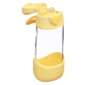 B.box Butelka na wodę - bidon z ustnikiem tritanowy 450 ml Lemon Twist