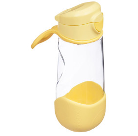 B.box Butelka na wodę - bidon z ustnikiem tritanowy 450 ml Lemon Twist