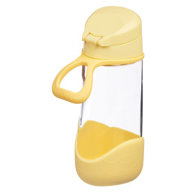 B.box Butelka na wodę - bidon z ustnikiem tritanowy 450 ml Lemon Twist