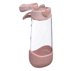 B.box Butelka na wodę - bidon z ustnikiem tritanowy 600 ml Blush Crush