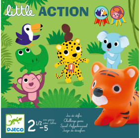 Gra wyzwanie LITLLE ACTION DJECO DJ08557
