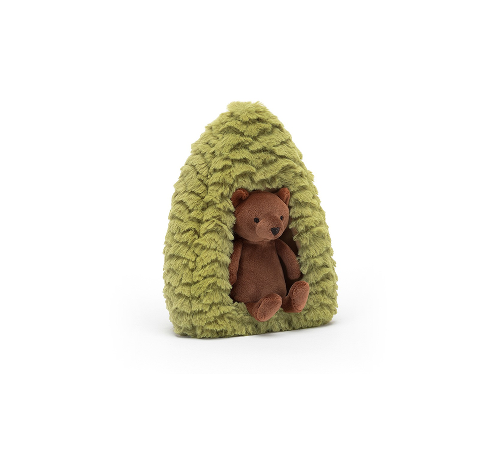 Leśny Domek Zielony Szałas Miś 19 cm, Jellycat